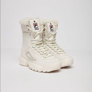 Fila disruptor boots